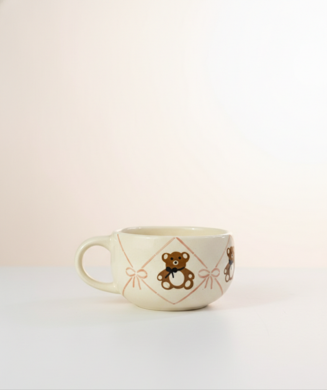 Teddy Love Ceramic Tea Cup